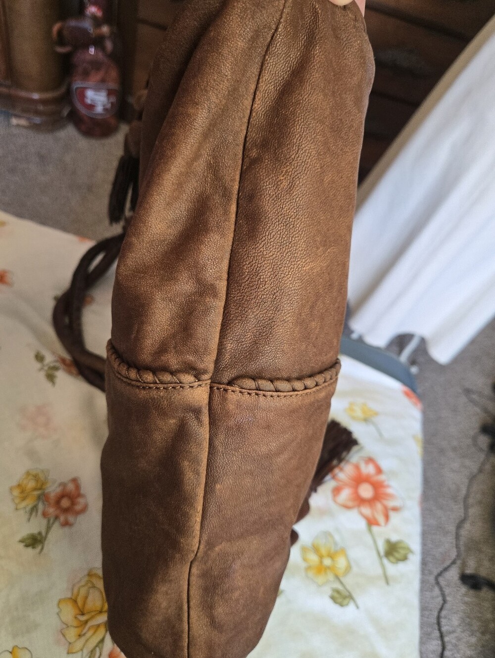 Hobo International Brown Leather Hobo Bag – Soft Slouch Shoulder Tote - Picture 10 of 16